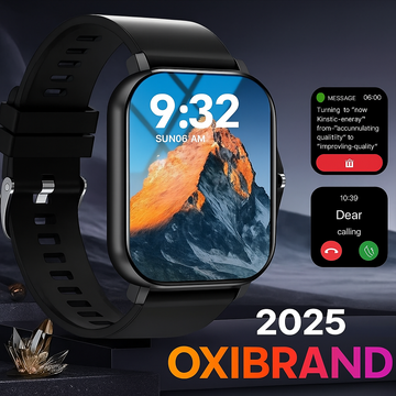 OXIBRAND™ 2025 Newly 2.02" Xiaomi Unisex Health Monitoring smart watch