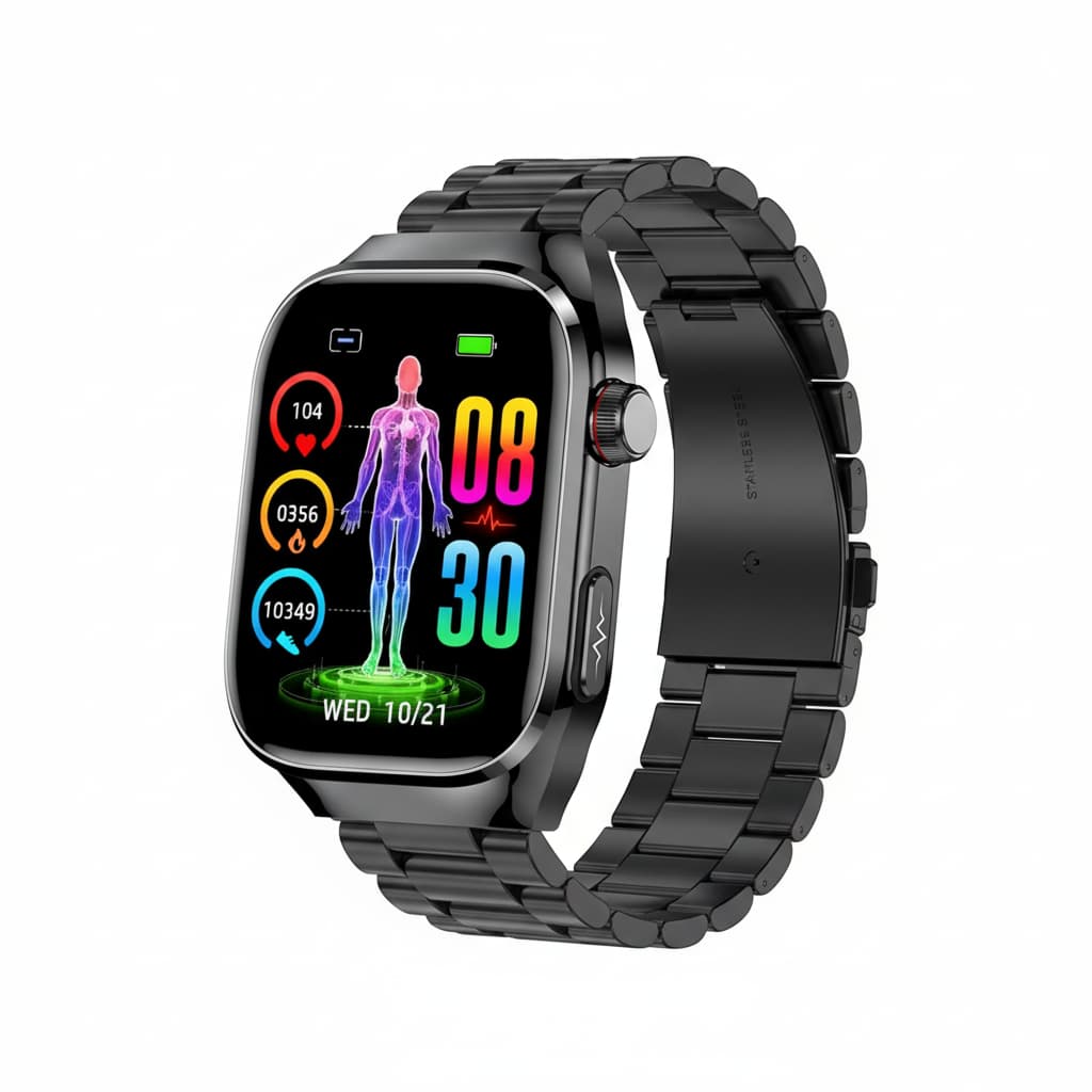 OXIBRAND™ AI Full Body Health Scan Smartwatch - Ultimate Edition