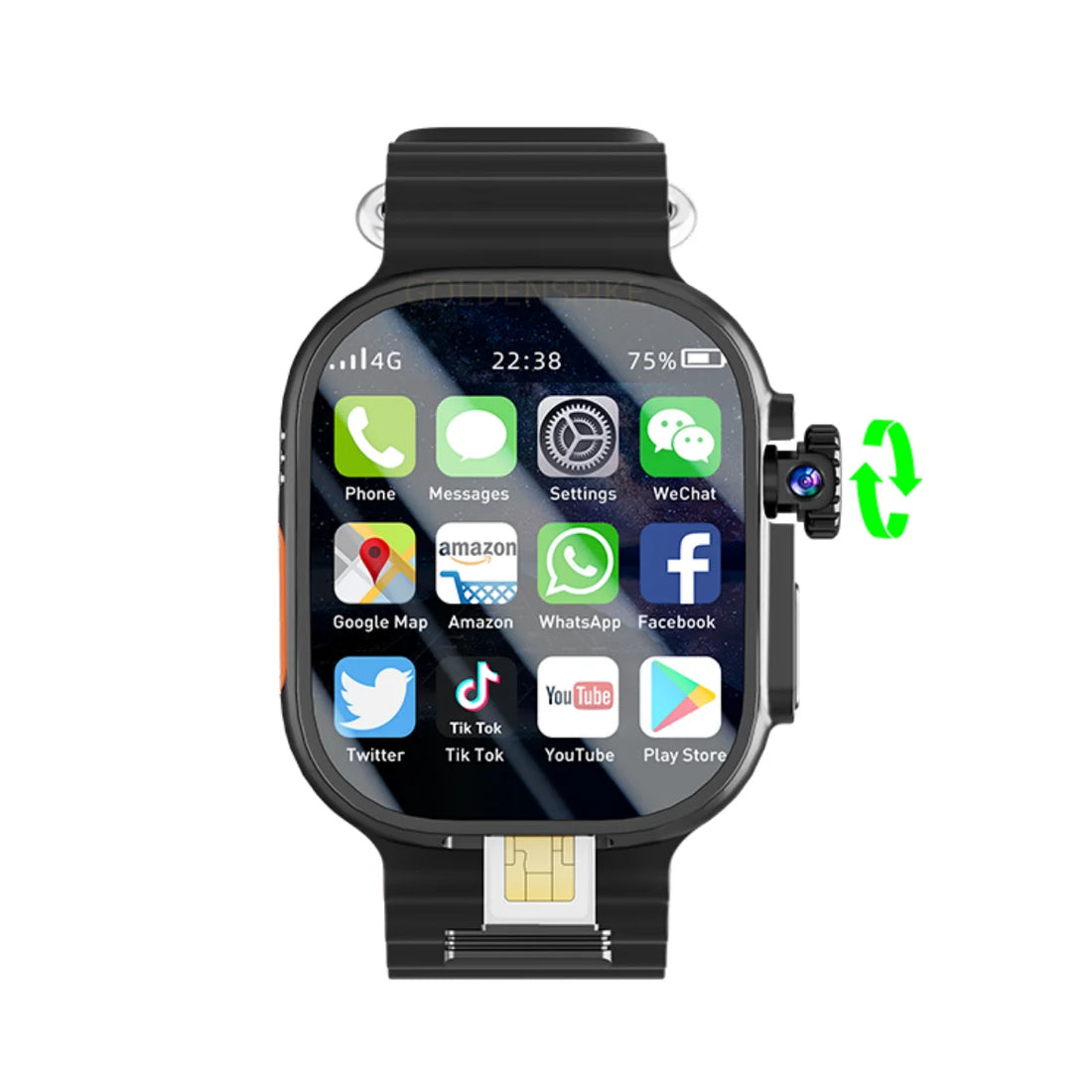 OXIBRAND™ Advanced Fitness & Health Smartwatch
